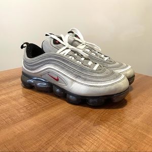 Nike Vapormax 97 Silver Bullet Athletic Sneakers